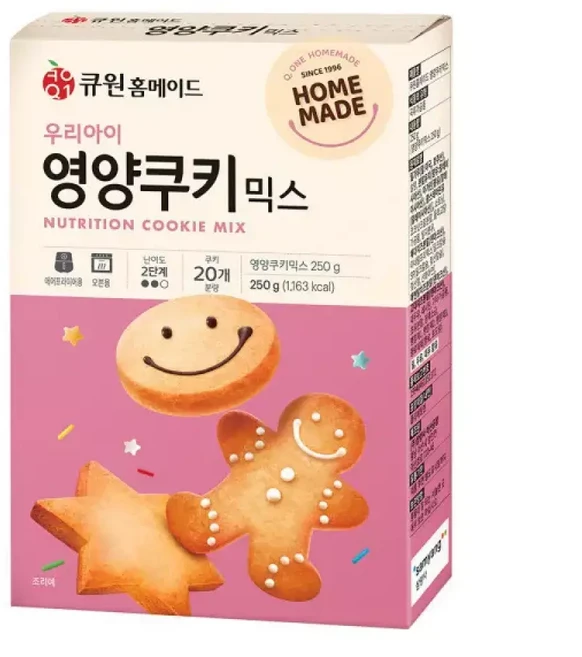 큐원 영양쿠키믹스 250g, 1개