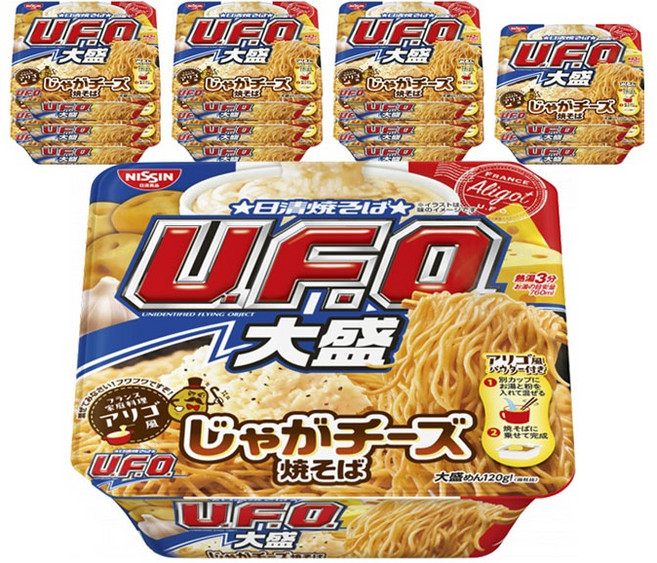 닛신 UFO 곱빼기 감자치즈 야키소바, 12개