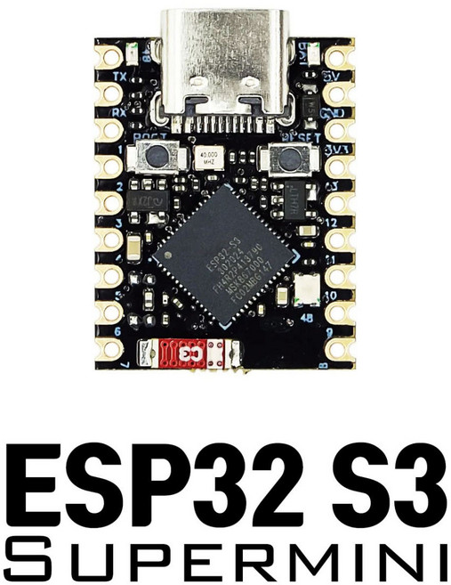 ESP32 S3 Supermini (Wifi/Bluetooth 5.0) 호환 개발 보드, 1개