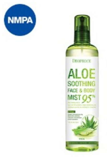 디오프러스 알로에 수딩 페이스 바디 미스트 95% 410ml, 1개
