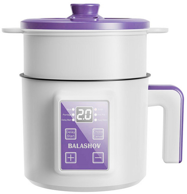 1 7L 전기 밥솥 단일 더블 레이어 220V 멀티 쿠커 비 스틱 스마트 기계 가정용, 220-230v, 200839 rpl U2, 1개