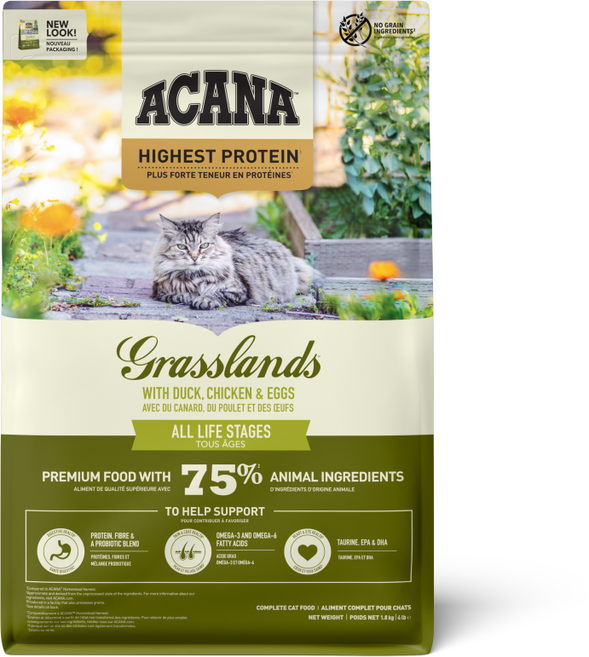 아카나 그래스랜드 캣, 1개, 1.8kg, 닭+오리