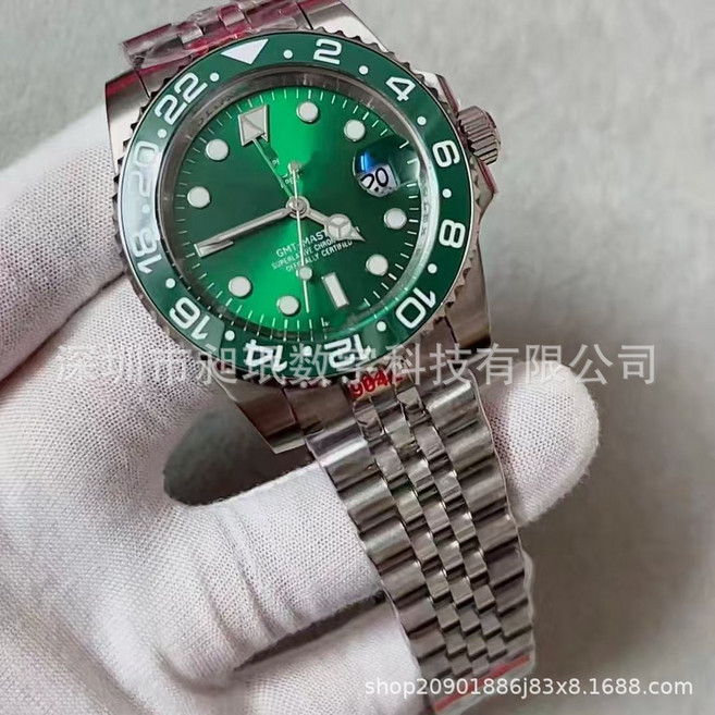 GMT-MASTER II 男士全自動機械手錶 夜光 商務