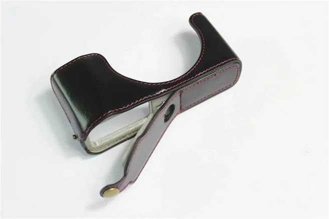 파나소닉 루믹스 DC LX100 LX100M2 Mark2 가죽 케이스, 블랙, 1개