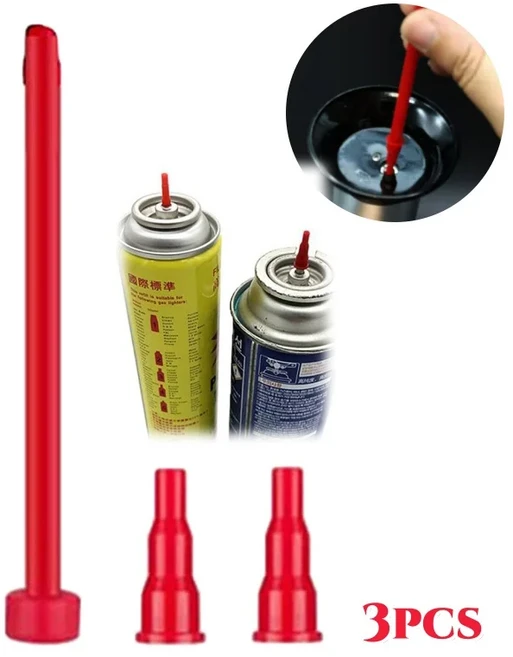 3개/대 범용 가스 리필 헤드 재사용 가능한 부탄 노즐 어댑터 카세트 탱크를 풍선 라이터 스프레이 건으로, 01 3pcs