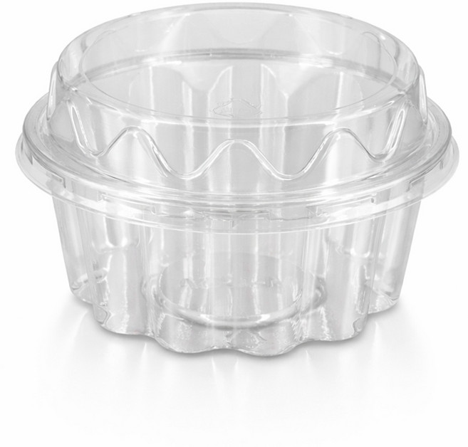 버디팩 빙수용기 중 400ml 화채 과일 샐러드 디저트 용기 케이스, 100세트, 1개