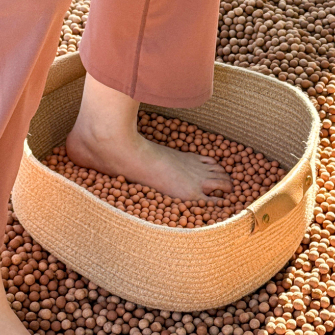 아트라이브 황토볼 가정용 맨발 걷기 발 지압 마사지 AT02-3kg, 황토볼발마사지 3kg, 1세트