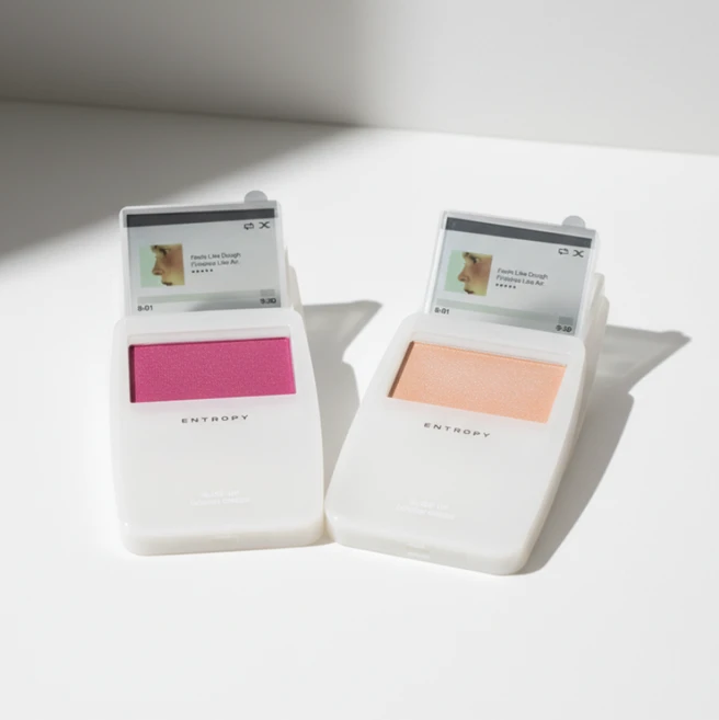 엔트로피 메이크업 슬라이드 업 도우 치크 (12칼라중 택1), 1개, D4 그레이프 시그널 - 쿠팡