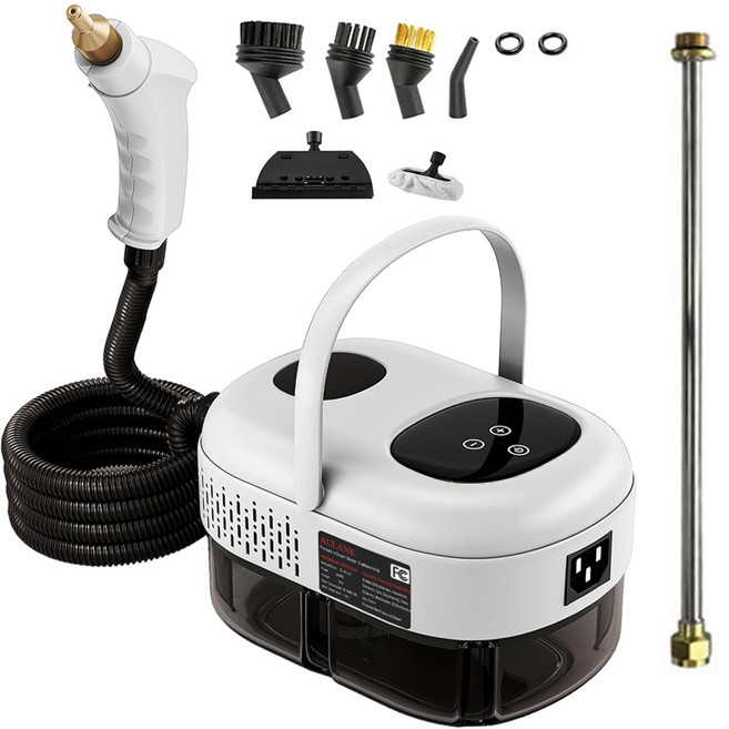 프리라이프 초강력 스팀 세척기 분사기 고압증기 청소기 강력 세척기 주방 에어컨 냉장고 욕실 청소에 사용할 수 있습니다, FRW52