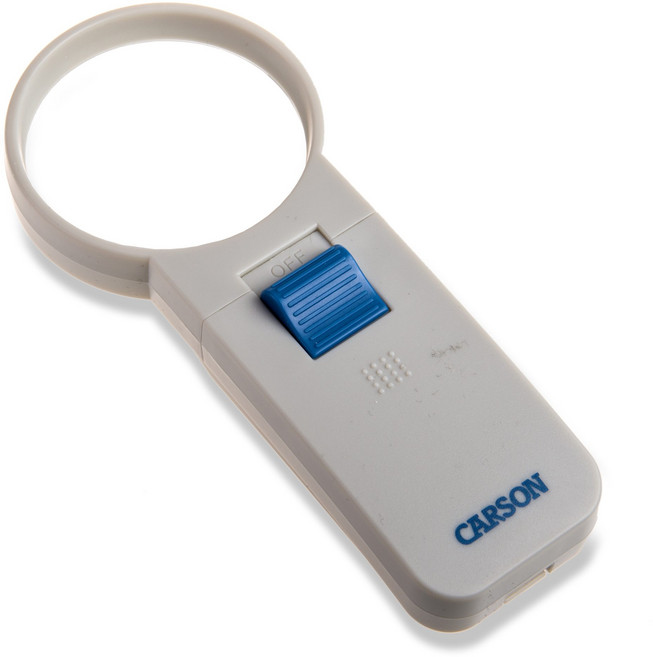 카슨 비구면렌즈 LED 돋보기 휴대용, SV-50, 1개