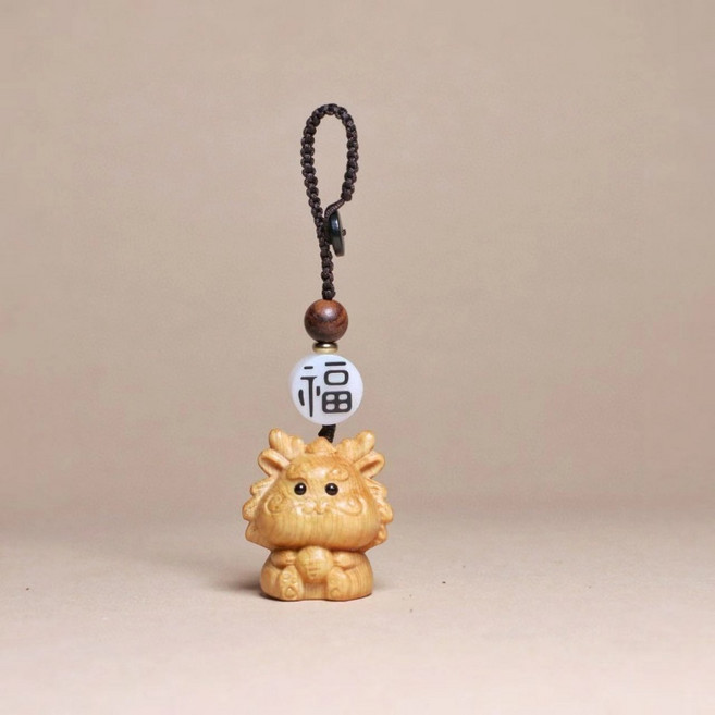 휴대폰참 귀여운 12지신 인형 키링, 용(진)
