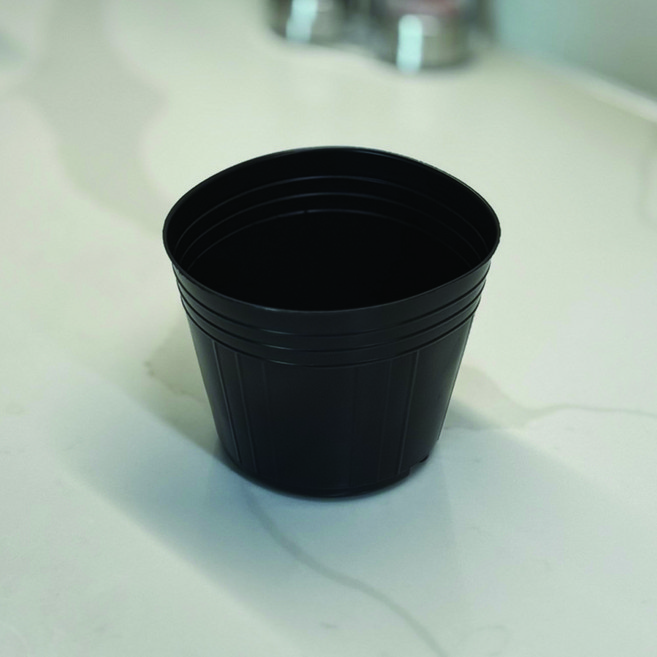 컵포트5치(21) 국내산 검정비닐포트 100개 모종 묘목 플라스틱화분 분갈이흙, 검정