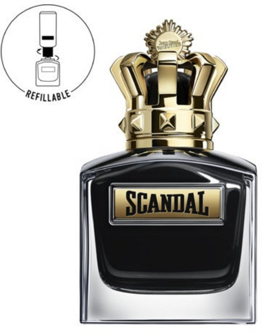 Jean Paul Gaultier Scandal Pour Homme Le Parfum Eau de Refillable, 100 ml, 100ml