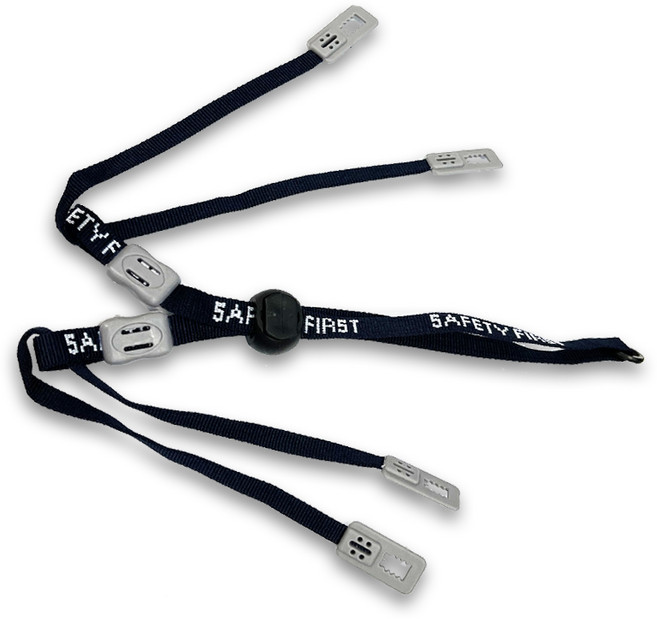 대원안전 안전모용 패션턱끈 곤색, 곤색 10개입, 1세트