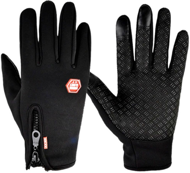 브라이프 미끄럼방지 터치 기모 방수 방한 장갑