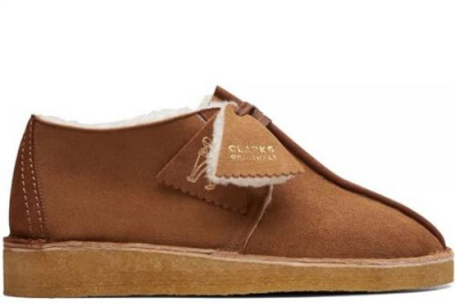 Clarks 여성용 데저트 트렉 옥스포드 블랙 스무스 8.5