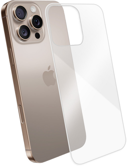 아이폰 호환 후면 강화유리 풀커버 보호필름, 1개