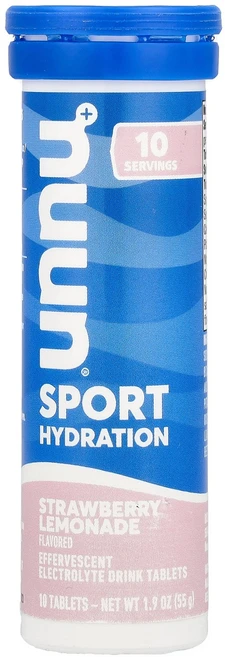 Nuun 108887 하이드레이션 스포츠 딸기 레모네이드 10정, 1개 - 쿠팡
