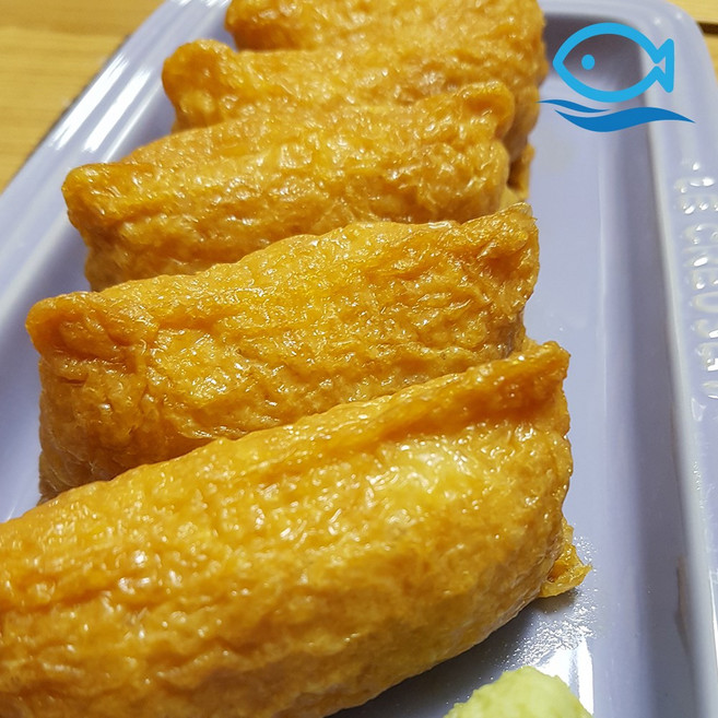 바다더해 일본 유부초밥 60매 사각 조미 유부피 유부롤, 900g, 1개