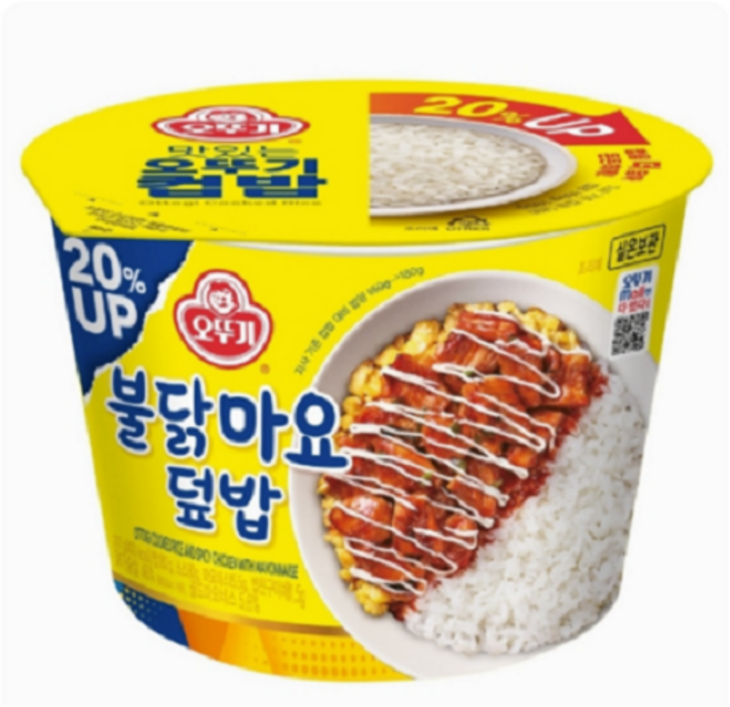 오뚜기 컵밥 불닭마요덮밥, 277g, 17개