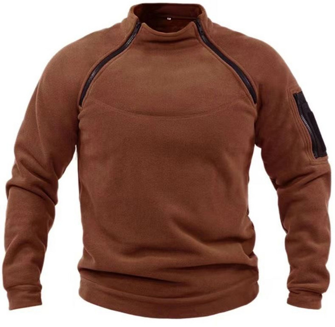 티류으스 겨울 군복 스타일 긴팔 티셔츠 강철부대 전술 밀리터리 디자인 CQ