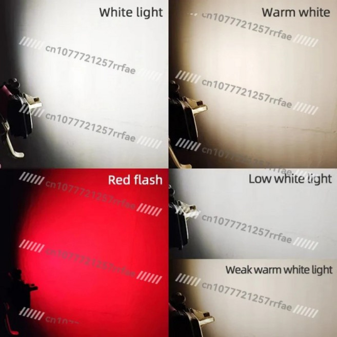 스프레이건 라이트 페인트 스프레이 USB 리튬 배터리 충전식 듀얼 전구 건 손전등, 01 1pcs