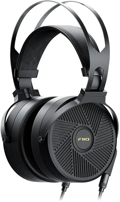 Fiio 90mm 개방형 평면 패널 하이파이 헤드셋, 블랙, FT5