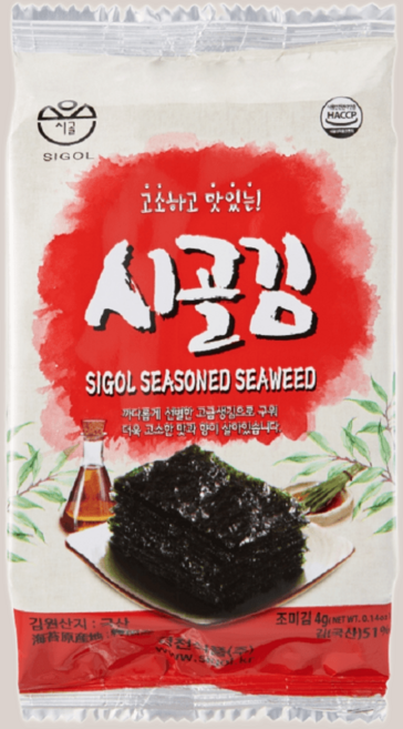 시골김 도시락김 4g 32봉 또는 48봉 또는 64봉