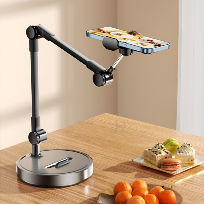 위드메리 스마트폰 수직촬영 항공샷 거치대, 1개, 블랙