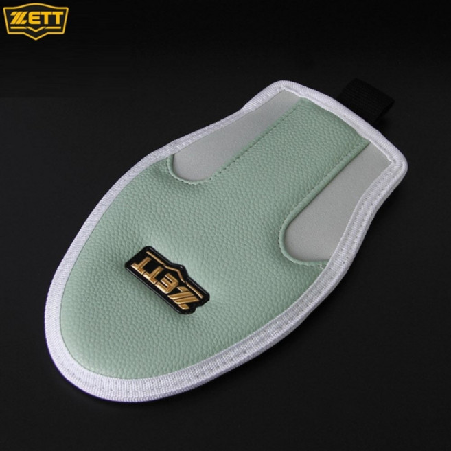 ZETT 제트 주루 슬라이딩 장갑 숏타입 BLK-46S 엄지폐쇠형 야구 슬라이드 도루 손가락 보호, 민트, 1개