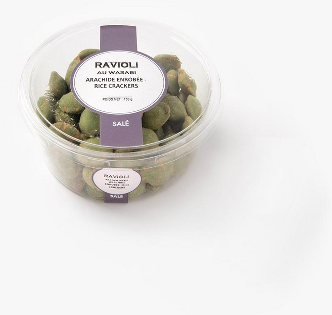 프랑스 메종 나자 Maison Naja Wasabi ravioli 고추냉이를 곁들인 땅콩, 2개, 150g