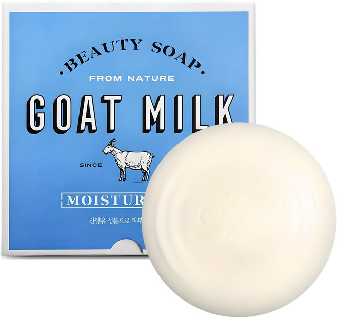 샤워메이트 산양유 비누 플러스, 90g, 4개입