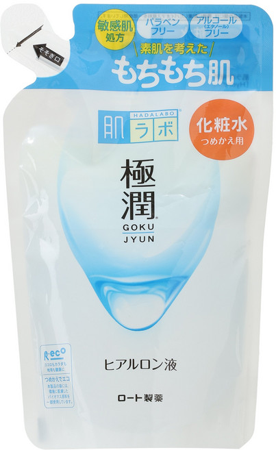 하다라보 고쿠쥰 히알루론액 리필용, 1개, 170ml