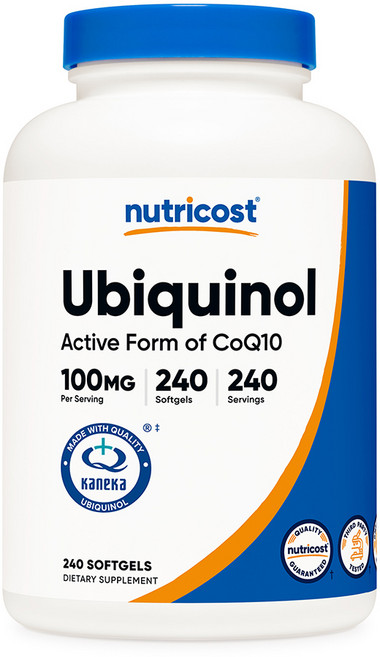 뉴트리코스트 유비퀴놀 소프트젤 100mg 240정 1병, 1개