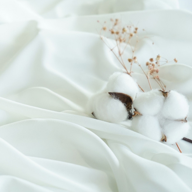 패브릭몰 덜비치는 두꺼운쉬폰 원단, 화이트, 1개