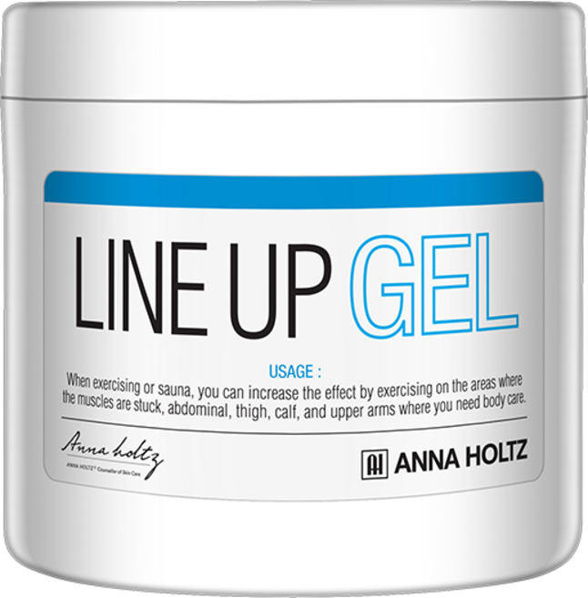안나홀츠 라인업 젤 발열젤 바디 슬리밍 마사지젤, 1개, 500ml
