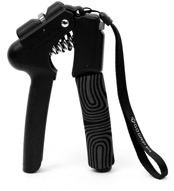 GD GRIP PRO 可調式握力器 13~45kg, 黑色系, 1個