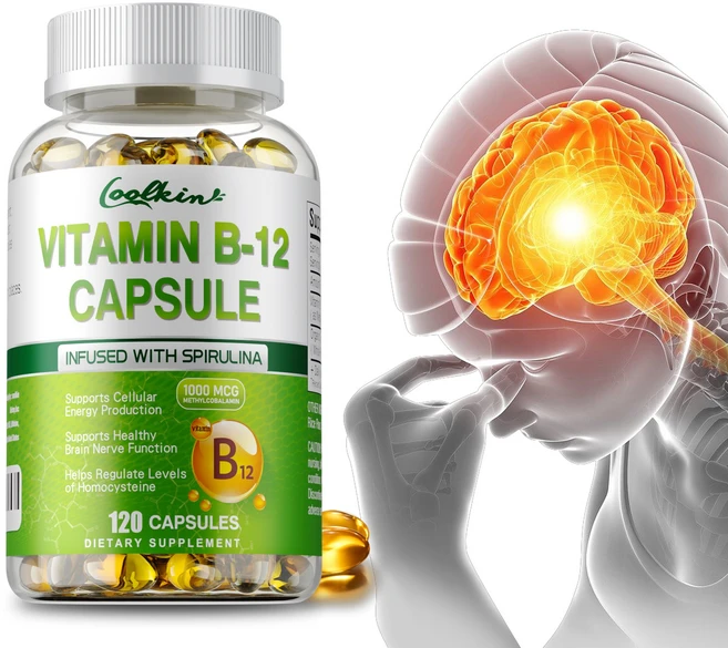 비타민 B-12 메틸코발라민 1000mcg - 심장 및 뇌 건강 에너지 생산, 3개, 120정 - 쿠팡