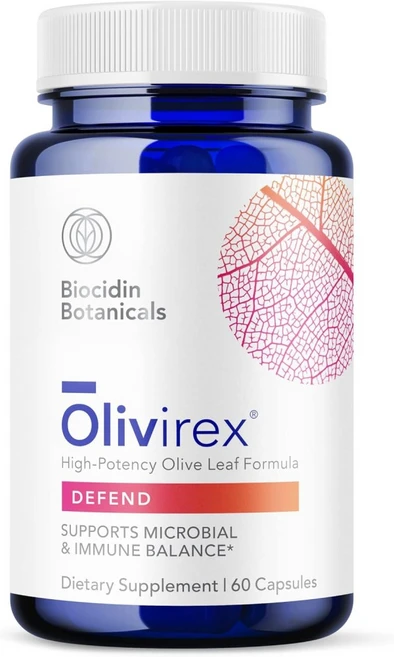 Biocidin Olivirex 바이오시딘 올리브 잎 추출물 60캡슐, 1 - 쿠팡