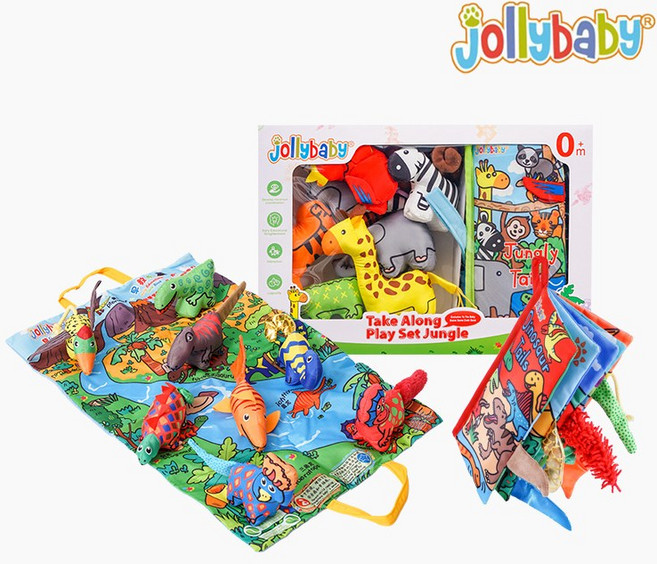 졸리베이비 플레이세트 (선물용 쇼핑백 포함), 3. 공룡 시리즈 + 선물용 쇼핑백(대), 1개