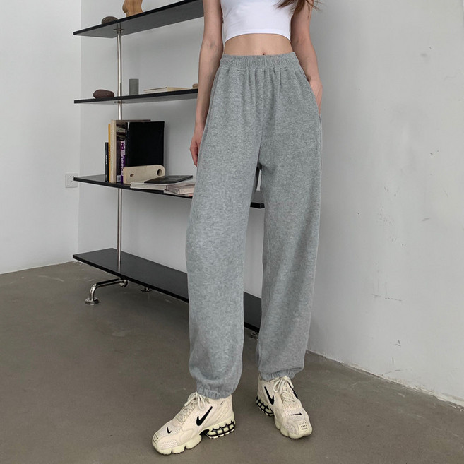 히트그램 여성 편안한 트레이닝 조거팬츠