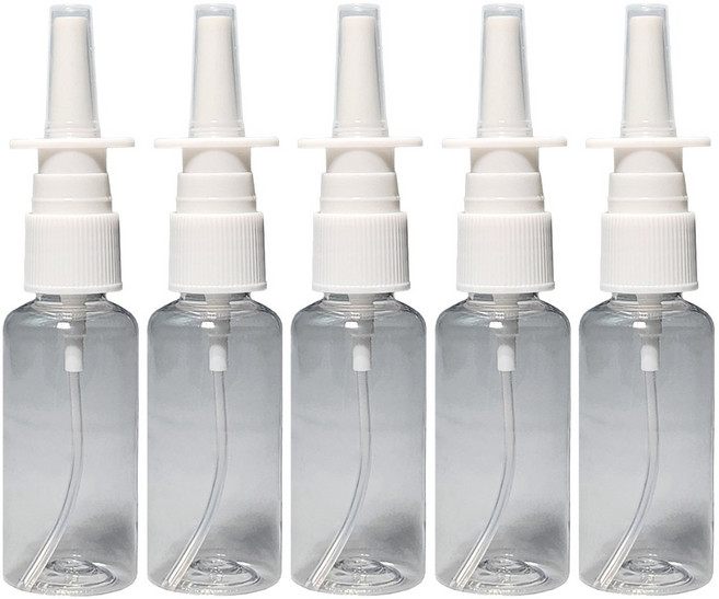 제로리빙 코스프레이 공병 식염수 코 세척 용기, 30ml, 5개