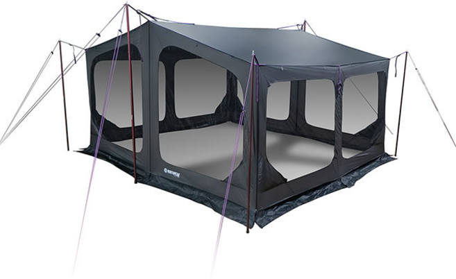 노스피크 루나 타프스크린 미디엄 레이븐 그레이, 1개