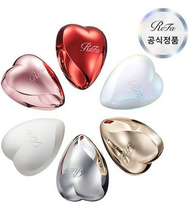 하트브러시 ReFa HEART BRUSH (7종), 샴페인골드, 1개