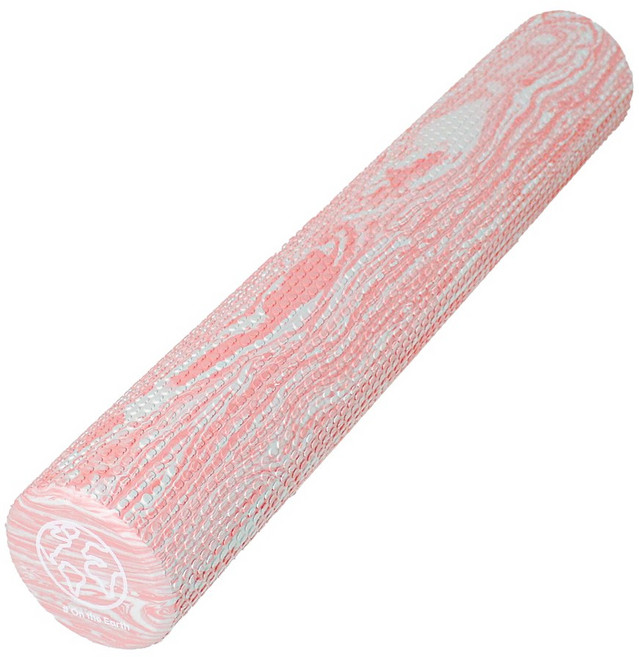 온더어스 EVA 폼롤러 하트패턴, 핑크, 1개