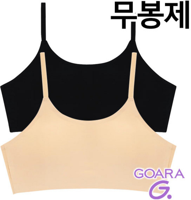 고아라 무봉제 누드라인 끈 탑브라1종(GB5591)FREE-XL 심리스 브라
