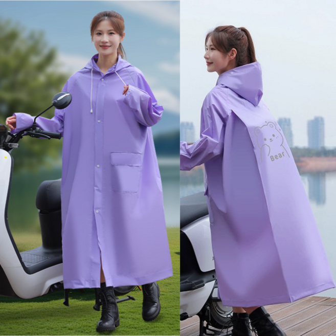 루미포유 커플 우비 레인코트 성인우의 EVA 비옷