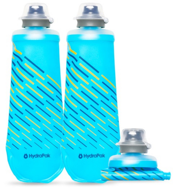 하이드라팩 소프트 플라스크 2팩 등산 물병 물통 HYG0AKW008, Malibu Blue/BP, 1개, 250ml