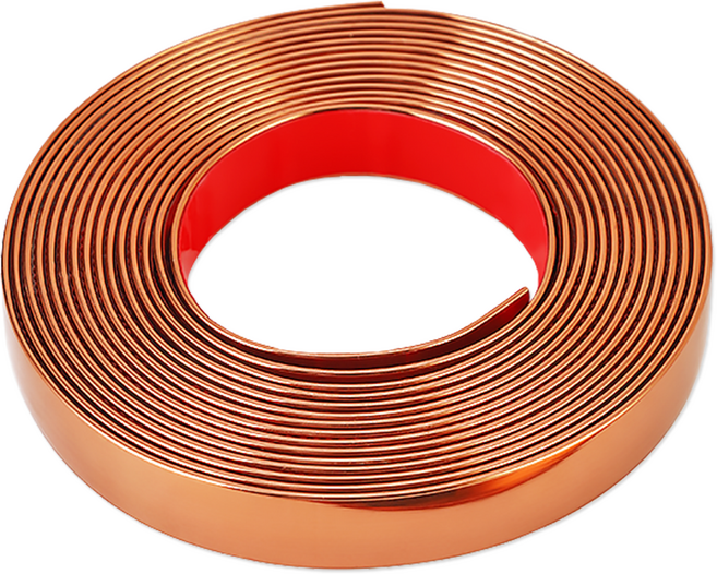 리빙로드 포인트 PVC 접착식 몰딩 띠 테이프, 로즈골드