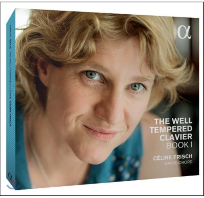 [CD] Celine Frisch 바흐: 평균율 클라비어 1권 - 셀린 프리쉬 [하프시코드 연주반] (Bach: The Well-Tempered Clavier Book I)